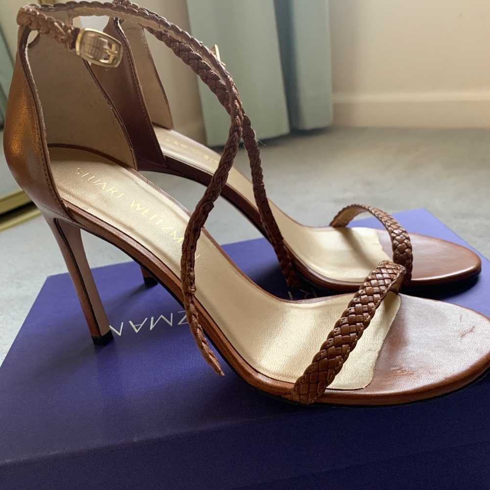Stuart Weitzman Braided Sandals